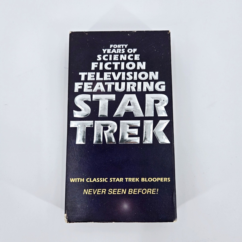 40 Years of Science Fiction‎ Television Featuring Star Trek Bloopers VHS 1990